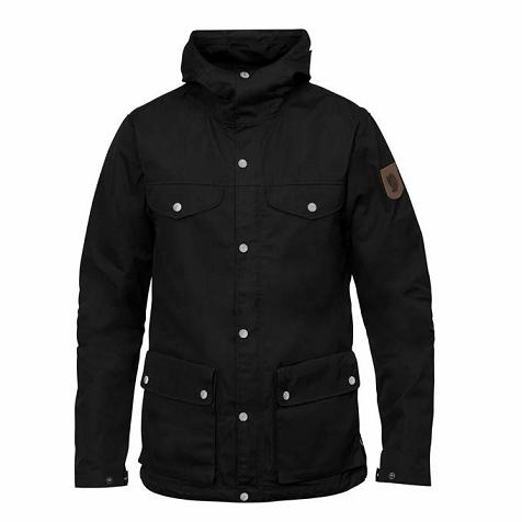 Fjällräven Greenland Winter Jacket Black Singapore For Men (SG-518390)